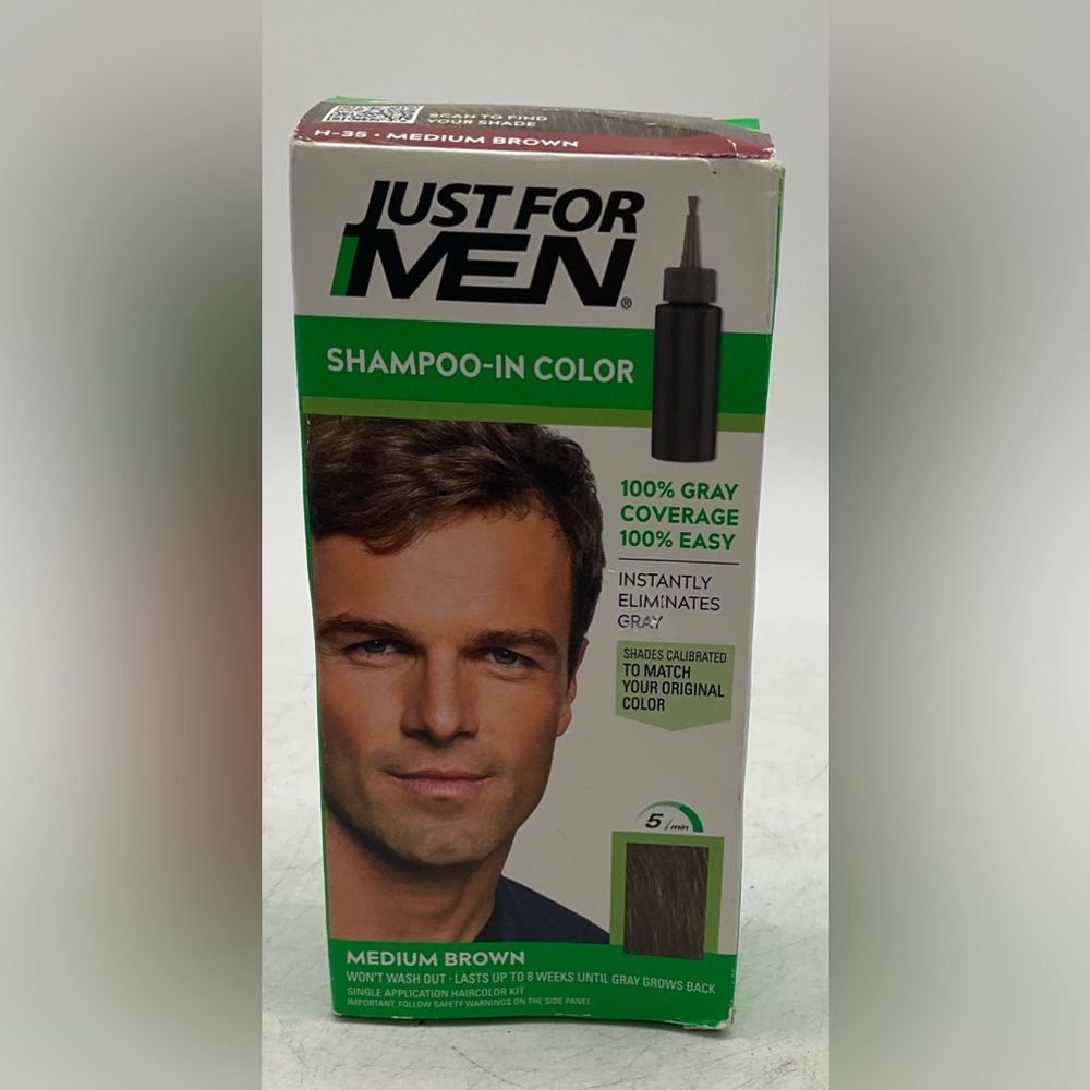 Just For Men Shampoo - in Color Medium Brown New